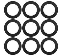 EMSea 24PCS Rubber Seals for 1-Inch Union Nuts Outer Diameter 30mm Inner Diameter 20mm Thickness 2mm EPDM Rubber O-Rings Black