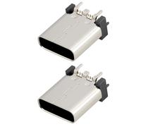 EMSea 2pcs 10.0mm Computer Displays Replacement Female USB-C Port 22MD4KA-B Compatible with LG UltraFine