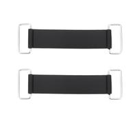 EMSea 2pcs 131mm Motorbike Rubber Battery Strap Belt Replacement for ATV Quad Go Kart Pit Dirt Bike Motorcycle
