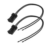 EMSea 2PCS 2 Pin License Plate Light Wiring Harness Assembly Compatible with Kangoo/Grand Kangoo/Kangoo Express 1606249180 9920164 Number Plate Lamp Repair Cable