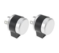 EMSea 2pcs 2Pin Flasher Relay 12V 21W Suitable for Scooters Motorcycles Quads
