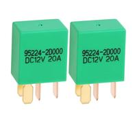 EMSea 2pcs 4Pin Car Multi Function Relay 95224-2D000 DC 12V 20A Compatible with Kia Compatible with Hyundai