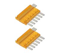 EMSea 2Pcs 5A 32V 6-Pin Car Blade Fuse Polysulfon Compatible with Mercedes-Benz 50295162