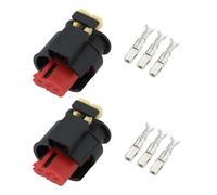 EMSea 2PCS Automotive 3-Pin Ignition Coil Connector Compatible with Opel, Fiat, Lancia, Alfa Romeo OE 284425-1 284426-1 with 6 Crimp Connectors