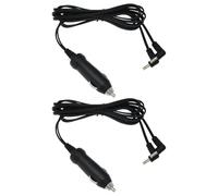 EMSea 2pcs Double 12v Cigarette Lighter Adapter Charger Compatible with Nextbase Car 9 NB9D-CAR Portable Car Dvd Player (Cable length 1.5m)
