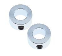 EMSea 2Pcs Gate Security Locking Collars Gate Security Hinge Pin with M6 Socket Head Cap Screws Door Accessories for Wooden Doors Steel Doors 12mm