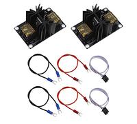 EMSea 2pcs Heat Bed Power Module with Cable Expansion Hot Bed MOS Tube High Current Load 12V-50V for 3D Printer Accessories