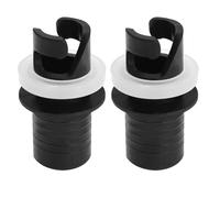 EMSea 2Pcs Inflatable Boat Valves Hose Adapter Connector Sup Pump Adaptor Surfboard Accessory Leakproof Kayak Air Valve Connector