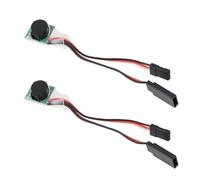 EMSea 2Pcs RC Lost Model Alarm 4-6V DC Lost Model Finder Buzzer <85dB for Drone Plane Heli 1-35mA