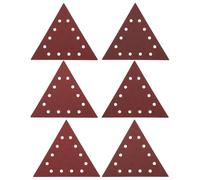 EMSea 30Pcs Triangle Sandpaper Grit 80 100 120 150 180 240 for DS210 Dry Sander DS930 Wall-Ceiling Sander, 290mm