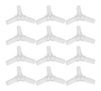 EMSea 30Pcs Y-Type 4mm Aquarium Airline Connector Plastic Tube Splitter for Fish Tank Shrimp Tank Air Tube System Oxygen Pump Accessory