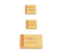 EMSea 3pcs 687J 226D 107A Surface Mount Tantalum Capacitor Replacement Kit 6.3v-680uF 20v-22uF 10v-100uF Compatible with Game Boy