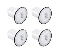 EMSea 4Pcs Car Rear Lamp Tail Light Retainer Clips Replacement Parts White Plastic Car Retaining Clips Compatible with Ford Focus MK2 2004-2011