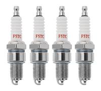 EMSea 4Pcs F5TC Spark Plug Replacement Compatible with Honda GX120 GX160 GX200 GX240 GX270 GX340 GX390 for ATV Moped Scooter Go Kart Pocket Bike