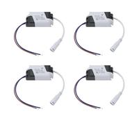 EMSea 4Pcs LED Panel Power Supply 8-18W Power Supply Driver Transformer Non-isolated power supply 24-86V 280mA for Floodlight Ceiling Light Street Light 75x34x20mm