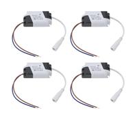 EMSea 4Pcs LED Panel Power Supply 8-24W Power Supply Driver Transformer Non-isolated Power Supply 24-86V 280mA for Floodlight Ceiling Light Street Light 75x34x20mm