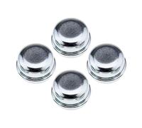 EMSea 4Pcs Trailer Bearing Hub Cap Dust Cover Fit for Outer Diameter 50.4mm/1.98inch Trailer Hubs Utility Fishing Boat Sailboat Trailer for Most 2000 to 3500 Pound Axles Compatible with Dexter