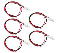 EMSea 5 Sets 3A Connector Cable Kit 2 Pin PCB Connector 2.54mm Connecting Cable Suitable for Model Making LED Batteries