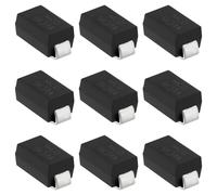EMSea 50Pcs SK34 Schottky Diodes, 40V 3A SMA for Solar Panel Controller, PCB Circuit Board
