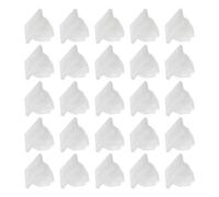 EMSea 50Pcs Vehicle Screw Grommets Insert Expanding Nuts Plastic Mounting Clip Retainers Fits 10mm Hole Black for Most Cars