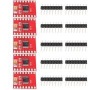 EMSea 5Pcs DC Motor Driver Board DRV8833 for TB6612FNG for Computer Motor Fan Light 21x18mm