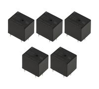 EMSea 5Pcs SRA-24VDC-CL 5 Pin Type Mini Power Relays 24V DC Coils 20A / 10A 14VDC 125VAC SPDT Contacts Automobile Relay PCB General Purpose Relay