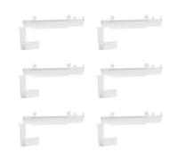 EMSea 6pcs 36mm Clamp Holder Clamping Support Bracket Roller Blind Clamp Supports No Drilling Window Clamp Support Bracket Replacement Part for Frames from 1.6-2.5cm