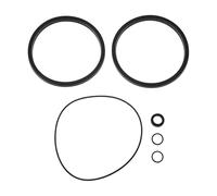 EMSea 6pcs Bead Breaker Cylinder Seal Kit for Tire Changer Machine 186mm Bore Hydraulic Cylinder Repair