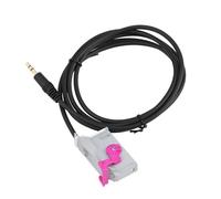 EMSea Car 3.5mm Jack AUX Cable Adapter 1.5m Compatible with Audi A2 A3 A4 A6 A8 TT and R8 with RNS-E Navigation Plus