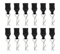 EMSea Pack of 30 RC Body Clips Compatible with Redcat Racing Compatible with HPI Compatible with Himoto Scale 1:14 1:16 1:18 1 mm x 20 mm