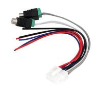 EMSea Power Input Speaker Wire Harness 10-Pin RCA Plug Compatible with DUAL TBX10A I8P5 Amplifier