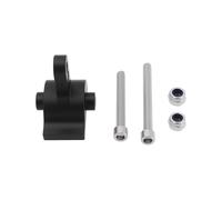 EMSea RC Car Rear Upper Link Riser Compatible with Axial SCX10 III AR45P 1/10 RC Crawler LCG Chassis DIY (Black)
