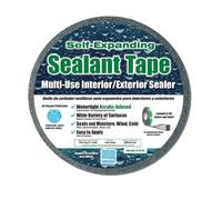 EMSEAL Sika MST Multi-Purpose Foam Sealing Tape, Aluminium Grey, Metal Buildings, 6.35mm Thick (Expands to 1") x 1" Wide, 6m Spool
