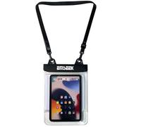 EMS loating Waterproof Tablet Case Bag eReader Holder Touch Screen Compatible Dry Pouch for iPad Galaxy Tab Lenovo Fire HD Kindle Paper White Oasis Scribe Beach Water Sports(White,9INCH)