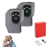 Emsence Triple Therapy Foot Massager,Em Sense Foot Massage,Foots Renew Triple Method Massager,3-Level Heat & Massage Adjustable,Touch Screen, for Home/Office/Travel (2 Gray)