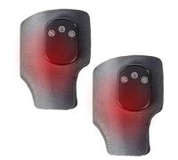 Emsense Foot Massager, Portable Emsense Feet Massager, SolEVA Foot Massager, Wireless Emsenses Triple Therapy Feet Massagers with 5 Heat Level&LCD Display, Rechargeable Heated Ankle Brace (2PCS)