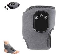 EMSenseTriple Therapy Massager, Foot Massager with Heat Therapy & Compression for Circulation and Muscle Relaxation, Portable Foot Revive Massagers for All Ages Ankle Massage, Pain Relief (1pc)