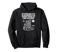 EMT CPR Fitness Humor for Emergency Responders Pullover Hoodie