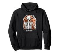 EMT Emergency Medical Tech Life Coffee Skeleton Funny Pullover Hoodie