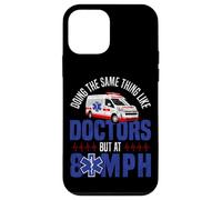 EMT EMS Paramedic AMR Sarcastic Doing The Same Thing Like Case for iPhone 12 mini