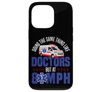 EMT EMS Paramedic AMR Sarcastic Doing The Same Thing Like Case for iPhone 13 Pro