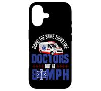 EMT EMS Paramedic AMR Sarcastic Doing The Same Thing Like Case for iPhone 17