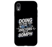 EMT EMS Paramedic AMR Sarcastic Doing The Same Thing Like Case for iPhone XR