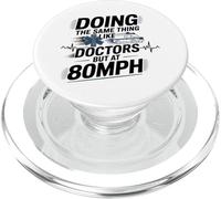 EMT EMS Paramedic AMR Sarcastic Doing The Same Thing Like PopSockets PopGrip for MagSafe