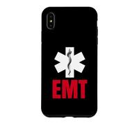 EMT EMS Uniform Pocket White & Red Star Of Life Case for iPhone XS Max