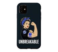 EMT Girl Women Emergency Medical Technician Case for iPhone 11