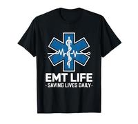 EMT Life Emergency Medical Technician Design T-Shirt