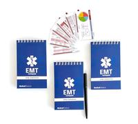 EMT Notepad - Vital Statistics Notebook, Waterproof, Medical EMT Paramedic Supplies - 3 Notepad set