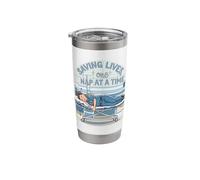 EMT Nurse Saving Lives One Nap At a Time Stainless Steel Insulated Tumbler