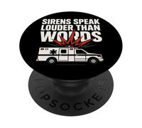 EMT Paramedic First Responder EMT Life Emergency Medical PopSockets Adhesive PopGrip